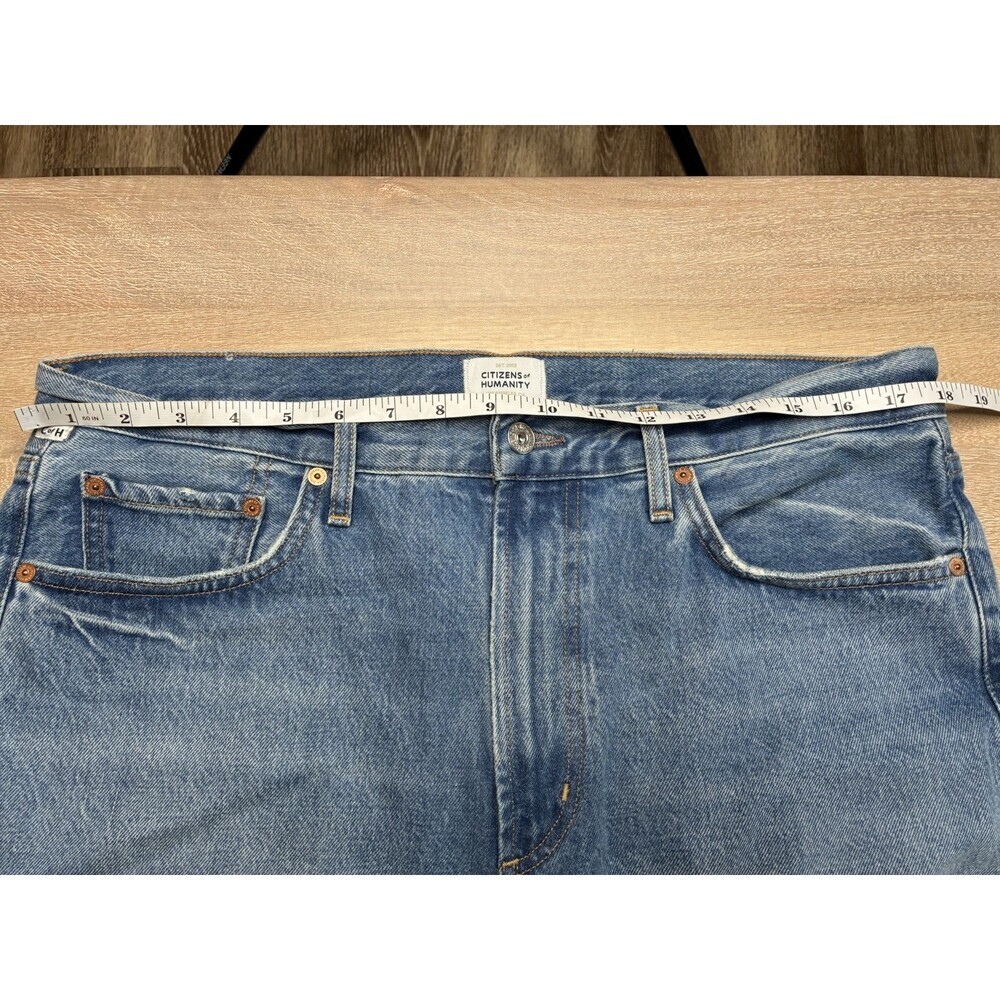 Citizens of Humanity Miro Relaxed Barrel Leg Jeans in Pacfica Medium Wash 32 - Picture 11 of 11